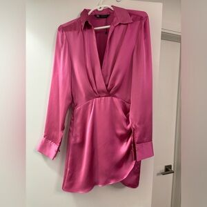 ZARA pink dress